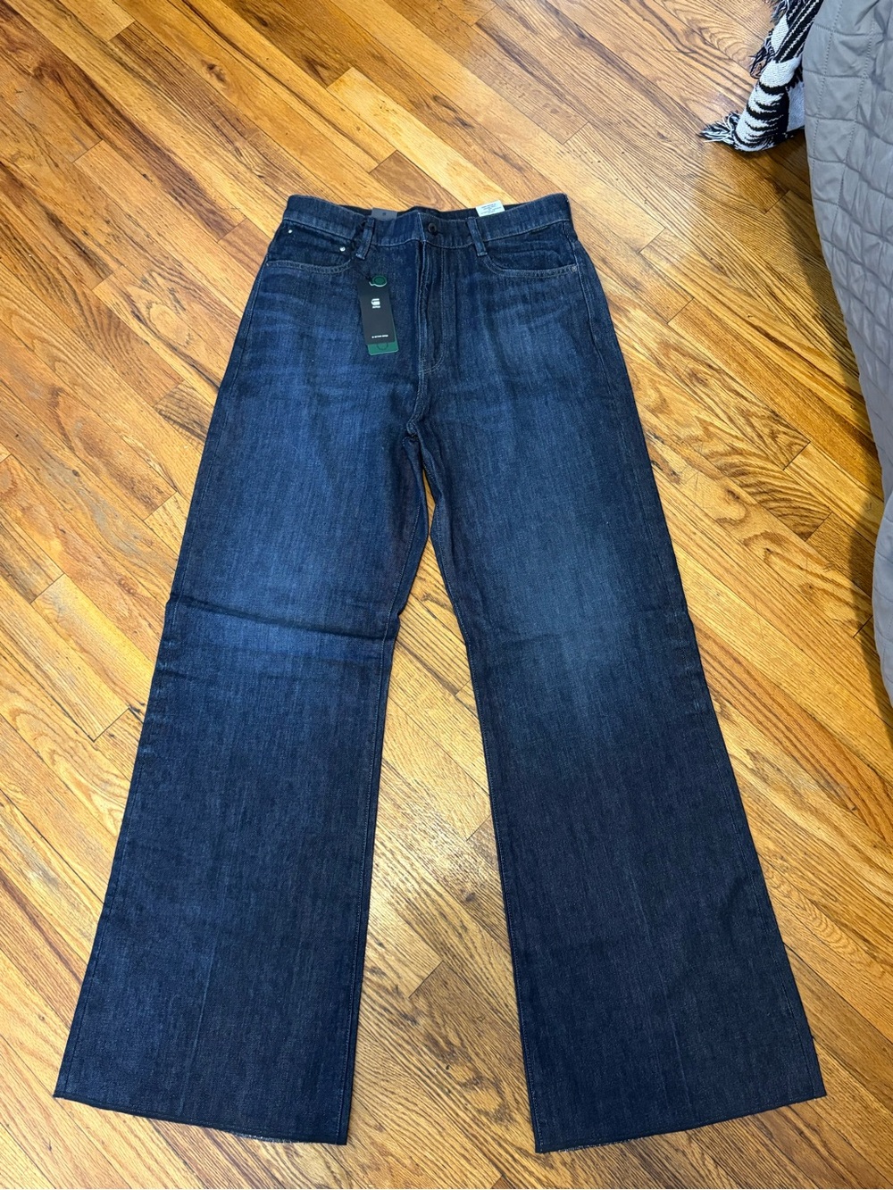 Women's Wide-Leg Jeans in Dark Indigo